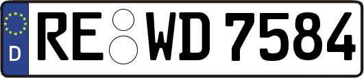 RE-WD7584