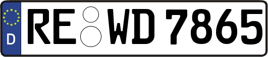 RE-WD7865