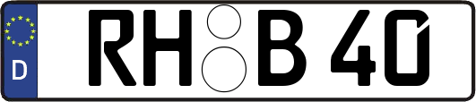 RH-B40