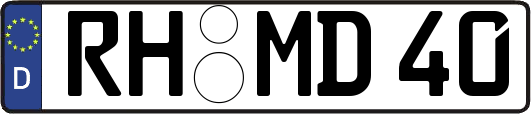 RH-MD40