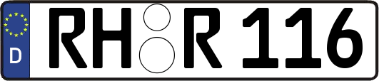 RH-R116