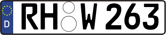 RH-W263