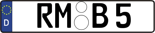 RM-B5
