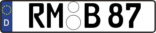 RM-B87