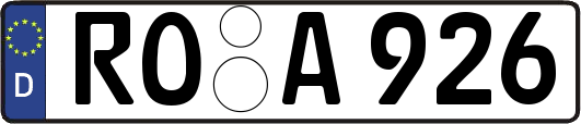 RO-A926