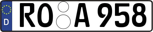 RO-A958