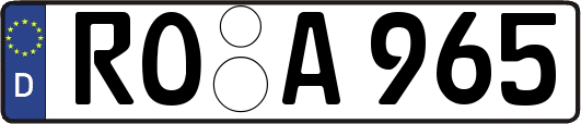 RO-A965