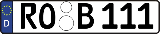RO-B111