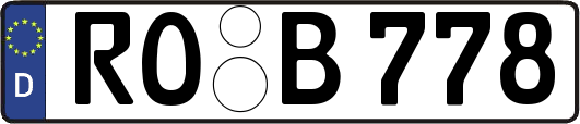 RO-B778