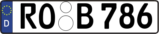 RO-B786