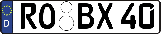 RO-BX40