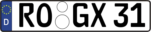 RO-GX31