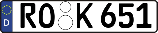 RO-K651