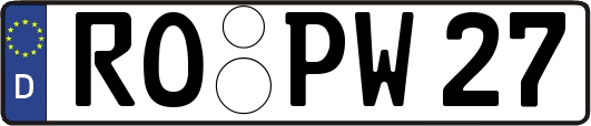 RO-PW27