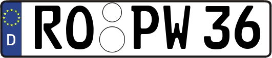 RO-PW36