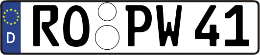 RO-PW41