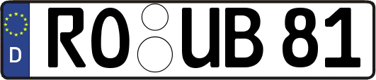 RO-UB81