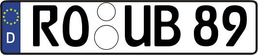RO-UB89