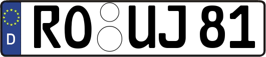 RO-UJ81