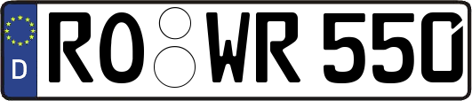 RO-WR550