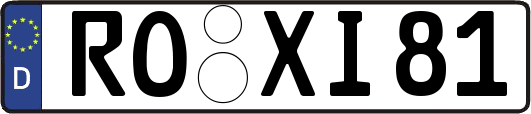 RO-XI81