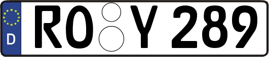 RO-Y289