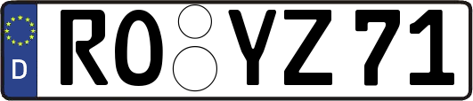 RO-YZ71