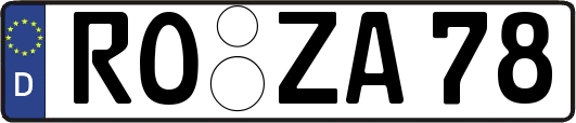 RO-ZA78