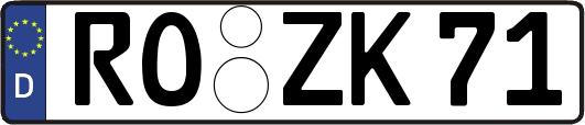 RO-ZK71