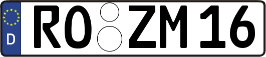 RO-ZM16