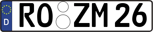 RO-ZM26