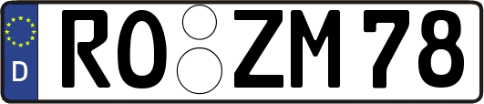 RO-ZM78