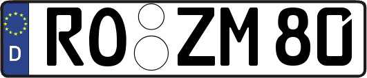 RO-ZM80