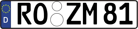 RO-ZM81