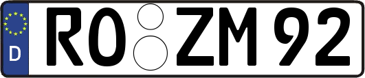 RO-ZM92
