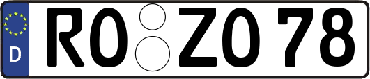 RO-ZO78