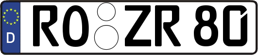 RO-ZR80