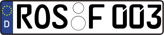 ROS-F003