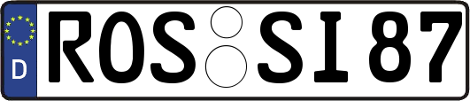 ROS-SI87