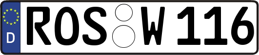 ROS-W116