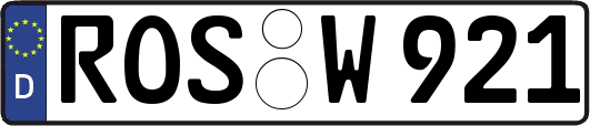 ROS-W921