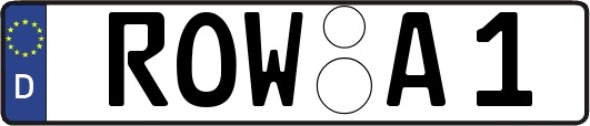 ROW-A1