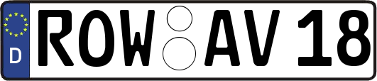 ROW-AV18