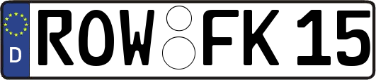 ROW-FK15