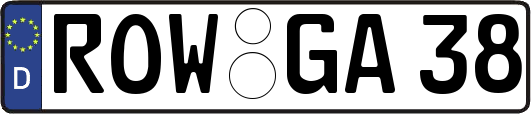 ROW-GA38