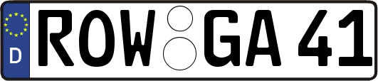 ROW-GA41