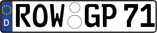 ROW-GP71