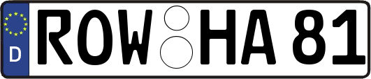 ROW-HA81