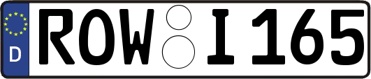 ROW-I165