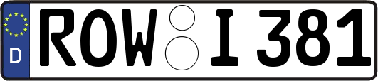 ROW-I381